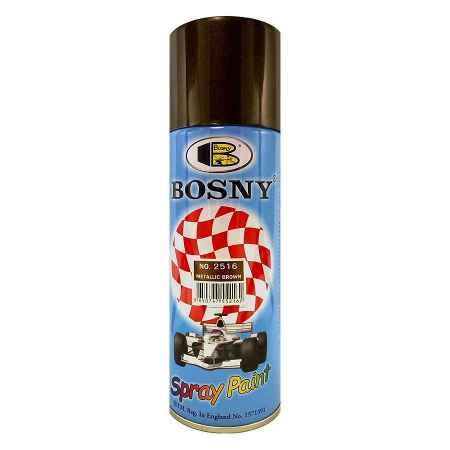 2516 Metallic Brown Aerosol Paint Bosny